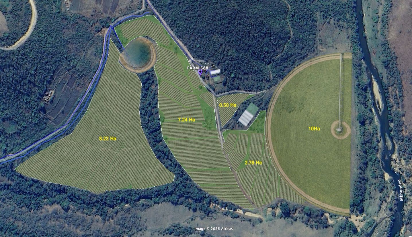 Turning the farm plan into a working layout at Grand Valley Farm 588